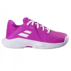 Chaussure Enfant Babolat Propulse Toutes Surfaces Rose