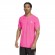 Tee-Shirt Adidas Pro Climacool+ Airchill Freelift Rose Fluo