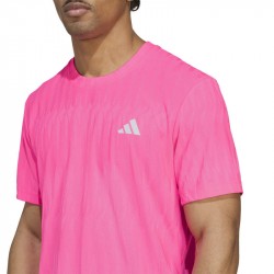 Promo Tee-Shirt Adidas Pro Climacool+ Airchill Freelift Rose Fluo