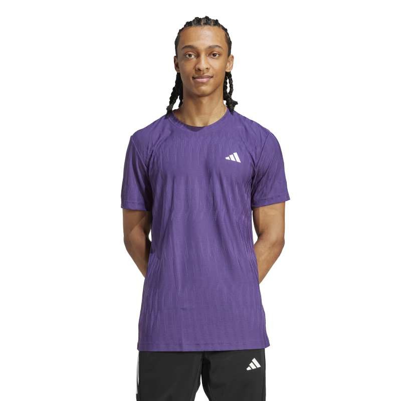 Tee-Shirt Adidas Pro Climacool+ Airchill Freelift Violet