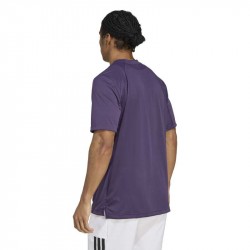 Achat Tee-Shirt Adidas Club Climacool Violet