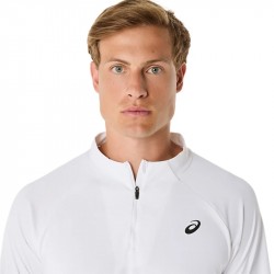 Promo Haut Manches Longues Asics Match LS 1/2 Zip Blanc