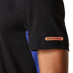 Vente Tee-Shirt De Padel Asics Court Noir