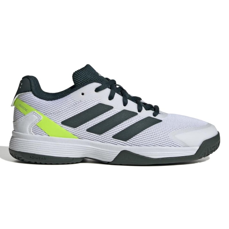 Chaussure Enfant Adidas Ubersonic 5 Blanc/Vert Chaussure Enfant Adidas Ubersonic 5 Blanc/Vert