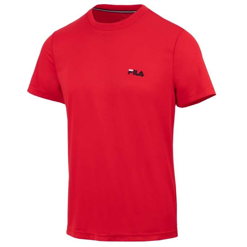 Tee-Shirt Fila Logo Small Rouge Tee-Shirt Fila Logo Small Rouge