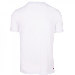 Achat Tee-Shirt Fila Miguel Blanc/Fuchsia