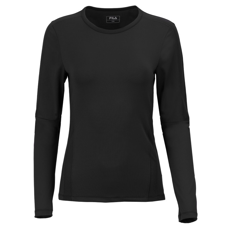 Haut Manches Longues Femme Fila Corina Noir Haut Manches Longues Femme Fila Corina Noir