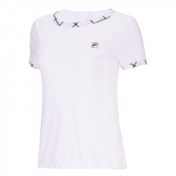 Tee-Shirt Femme Fila Yamila Blanc
