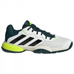 Chaussure Enfant Adidas Barricade Toutes Surfaces Blanc