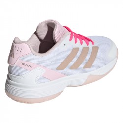 Chaussure Enfant Adidas Ubersonic 5 Blanc/Rose