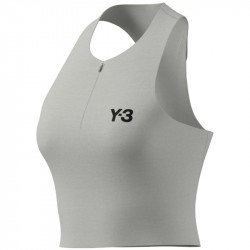 Prix Débardeur Femme Adidas Y-3 Tennis Pro Cropped Gris