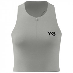Débardeur Femme Adidas Y-3 Tennis Pro Cropped Gris