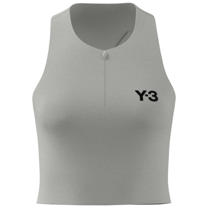 Débardeur Femme Adidas Y-3 Tennis Pro Cropped Gris