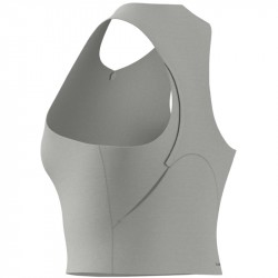 Promo Débardeur Femme Adidas Y-3 Tennis Pro Cropped Gris
