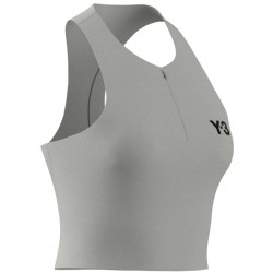 Achat Débardeur Femme Adidas Y-3 Tennis Pro Cropped Gris