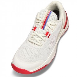Promo Chaussure Femme Wilson Intrigue Pro Toutes Surfaces Blanc/Rouge