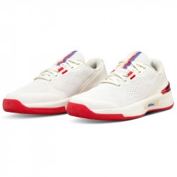 Vente Chaussure Femme Wilson Intrigue Pro Toutes Surfaces Blanc/Rouge
