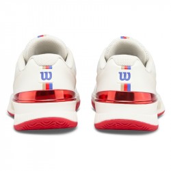 Chaussure Femme Wilson Intrigue Pro Toutes Surfaces Blanc/Rouge