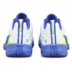 Chaussure Wilson Rush Pro 4.5 Toutes Surfaces Blanc/Bleu