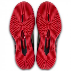 Chaussure Wilson Rush Pro 4.5 Toutes Surfaces US Open Beige/Rouge