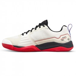 Achat Chaussure Wilson Rush Pro 4.5 Toutes Surfaces US Open Beige/Rouge