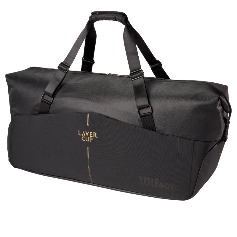Sac Duffle Wilson RF Practice Laver Cup 6 raquettes Noir