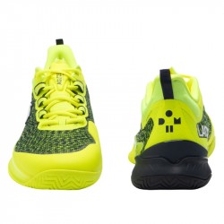 Promo Chaussure Lacoste AG-LT23 Ultra Medvedev Toutes Surfaces Jaune