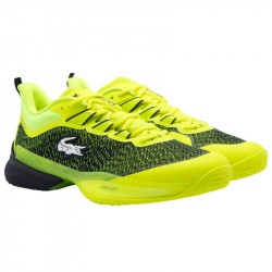Achat Chaussure Lacoste AG-LT23 Ultra Medvedev Toutes Surfaces Jaune