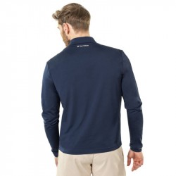 Achat Haut Manches Longues Tecnifibre Thermo 1/2 Zip Bleu Marine