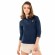 Haut Manches Longues Femme Tecnifibre Thermozip 3/4 Bleu Marine
