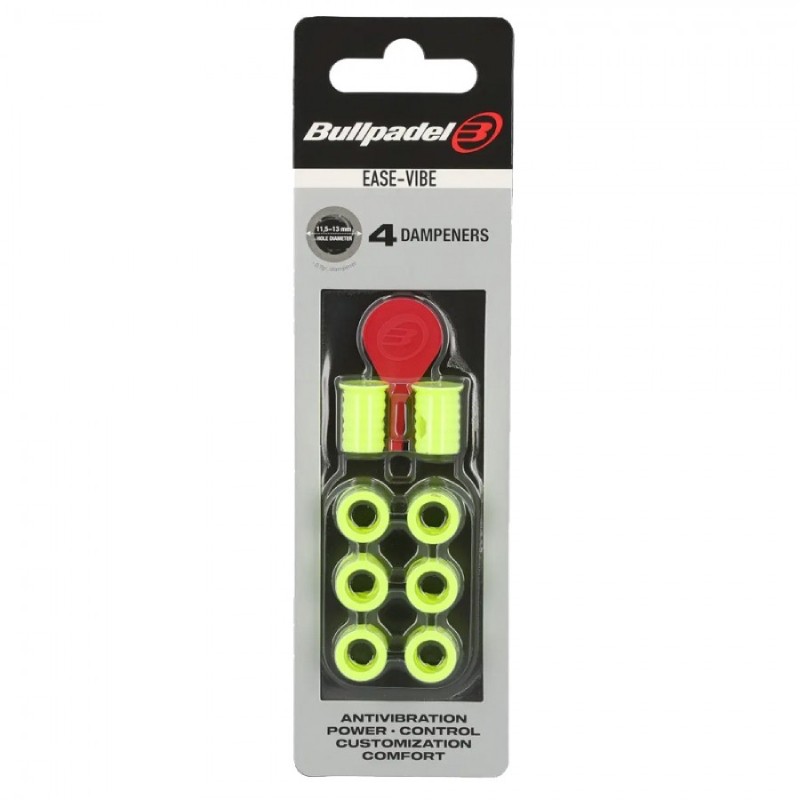 Antivibrateurs Bullpadel Ease Vibe Jaune Antivibrateurs Bullpadel Ease Vibe Jaune