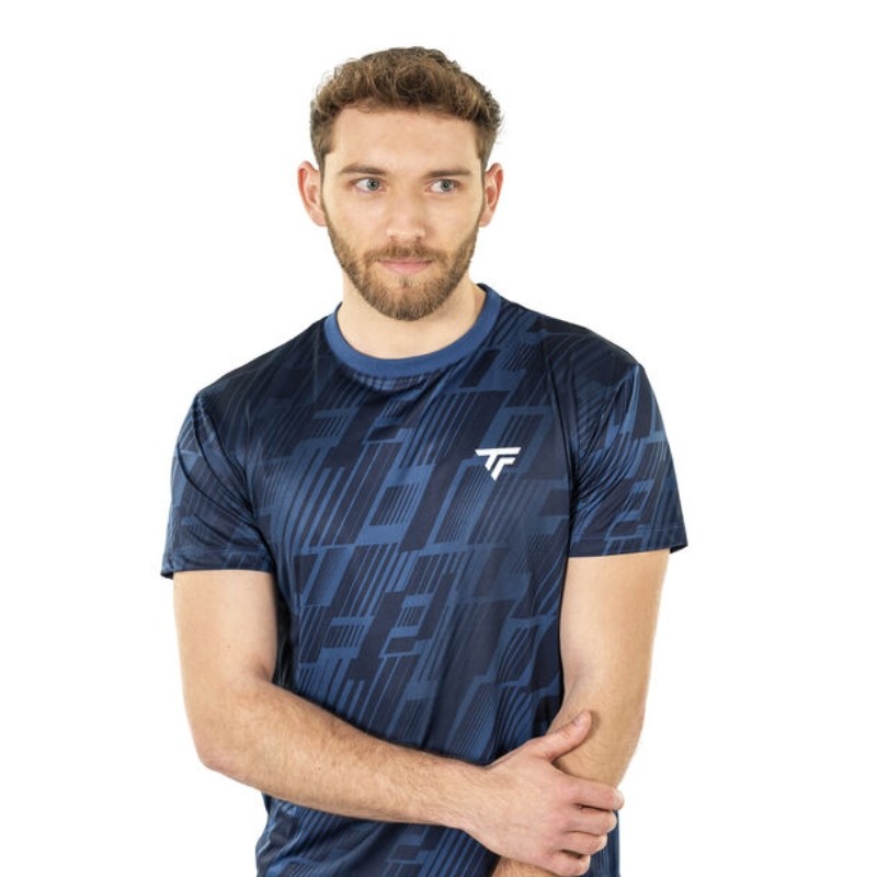 Tee-Shirt Tecnifibre X-Loop Bleu Marine Tee-Shirt Tecnifibre X-Loop Bleu Marine