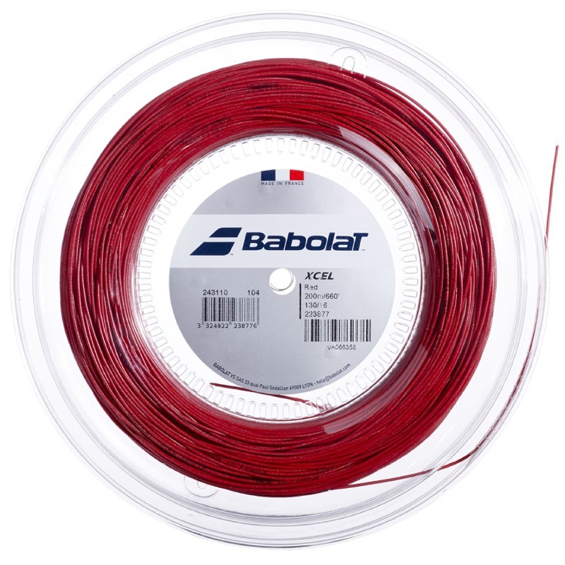 Promo Bobine de Cordage Babolat Xcel (200m)