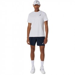 Short Asics Court 7in Bleu Marine