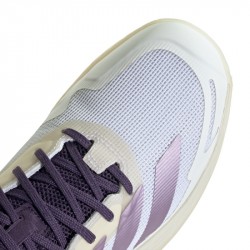 Vente Chaussure Femme Adidas Defiant Speed Toutes Surfaces Blanc/Violet