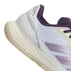 Chaussure Femme Adidas Defiant Speed Toutes Surfaces Blanc/Violet