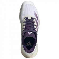 Chaussure Femme Adidas Defiant Speed Toutes Surfaces Blanc/Violet