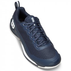 Promo Chaussure Wilson Rush Pro 4.5 Toutes Surfaces Bleu Marine