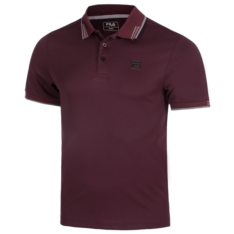 Polo Fila Alejandro Bordeaux Polo Fila Alejandro Bordeaux