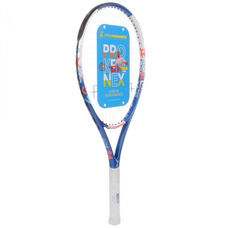 Raquette Pro Kennex Challenge Ace Taille Moyenne Avec Étui – Noir/Bleu Marine