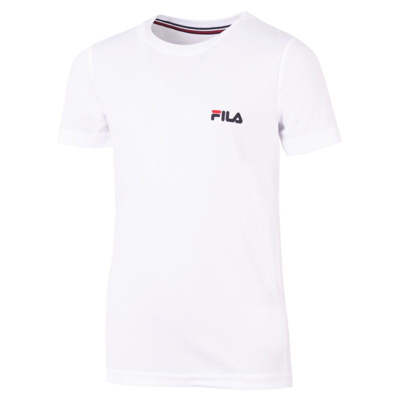 Tee-Shirt Enfant Fila Logo Blanc Tee-Shirt Enfant Fila Logo Blanc