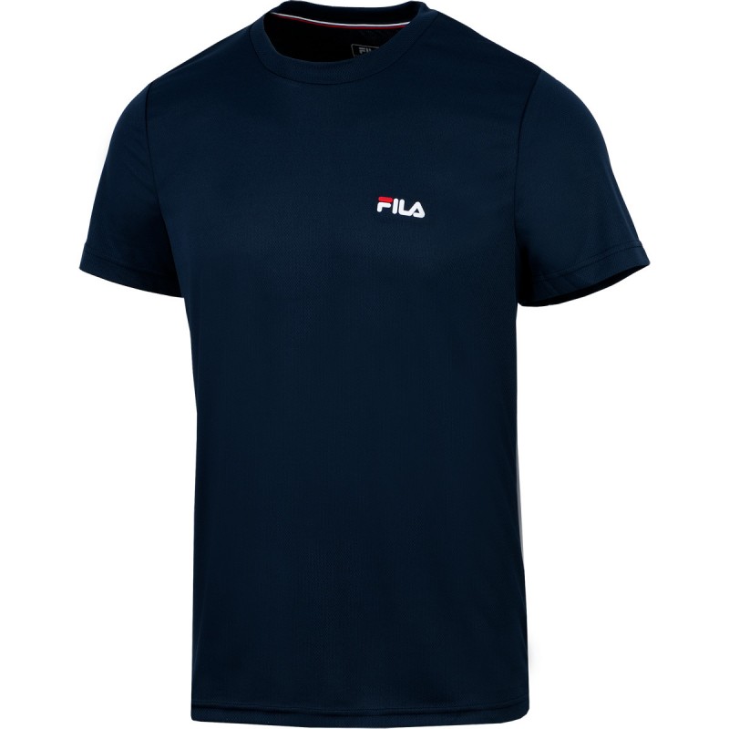 Tee-Shirt Enfant Fila Logo Bleu Marine Tee-Shirt Enfant Fila Logo Bleu Marine