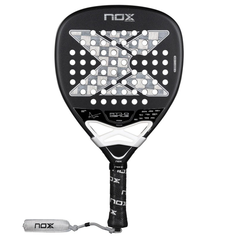 Raquette De Padel Nox AT10 Luxury Genius Attack 18K Alum Agustín Tapia 2026