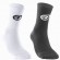 2 Paires de Chaussettes Bullpadel Noir/Blanc