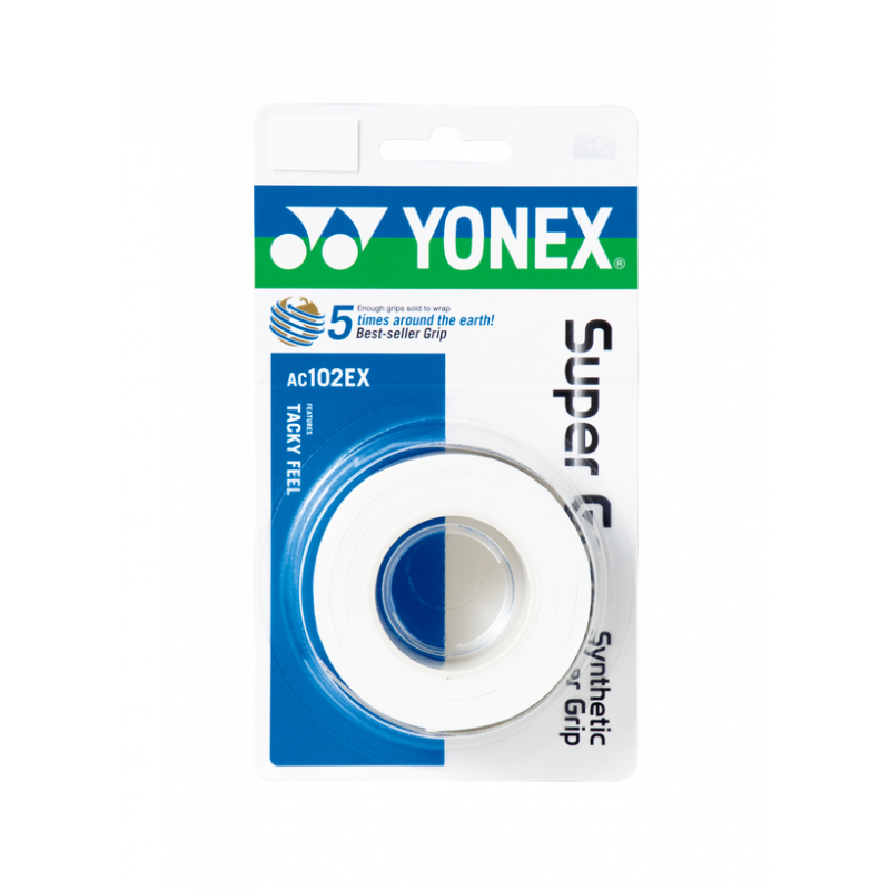 Surgrips Yonex Super Grap x3 Blanc