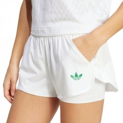 Promo Short Femme Adidas Pro Climacool Blanc