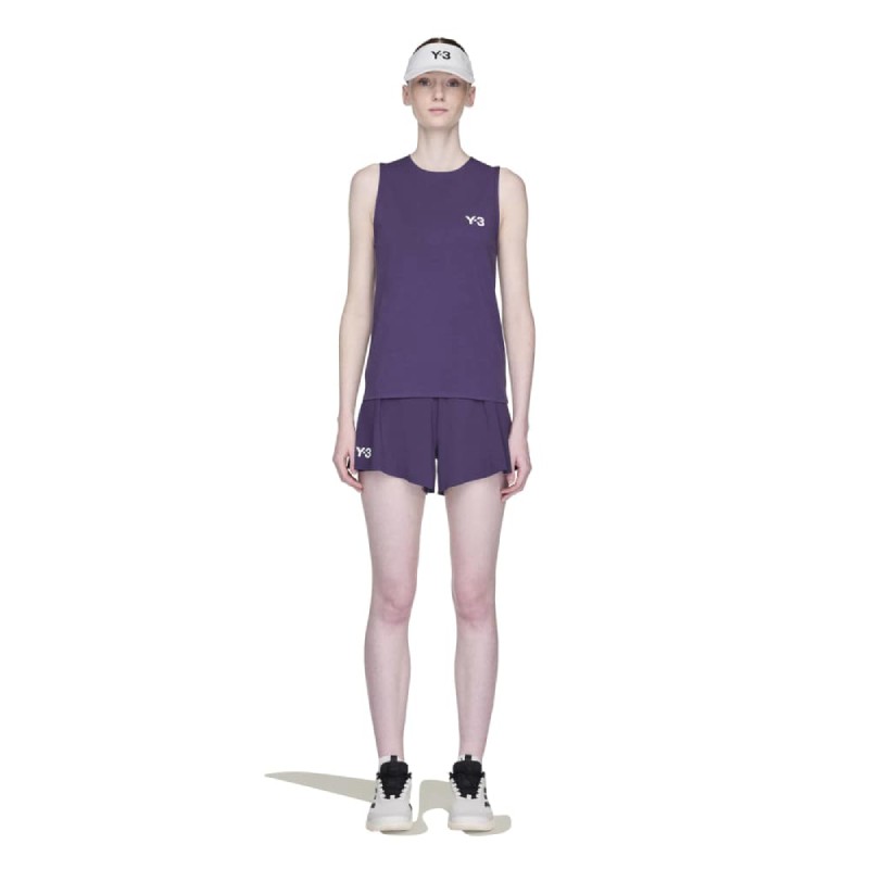 Short Femme Adidas Pro Match Y-3 Violet
