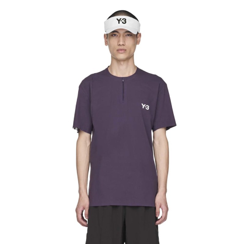 Tee-Shirt Adidas Pro Freelift Y-3 Zip Violet