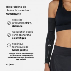 Manchon Floky Bras No Strain Edition Limitée Agustín Tapia Noir