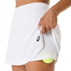 Jupe Femme Asics Court Blanc